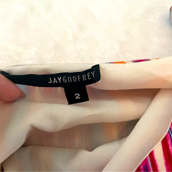 JAYGODFREY One Shoulder Silk dress - Picture 5 of 7